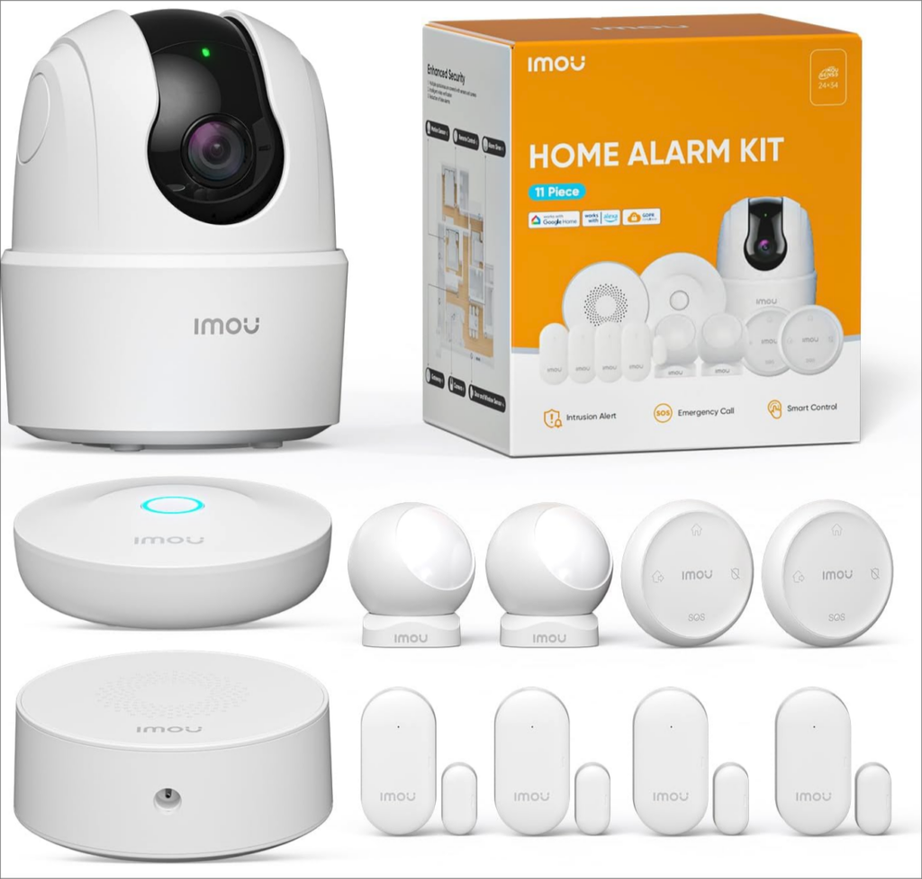 smart camper: imou home alarm kit
