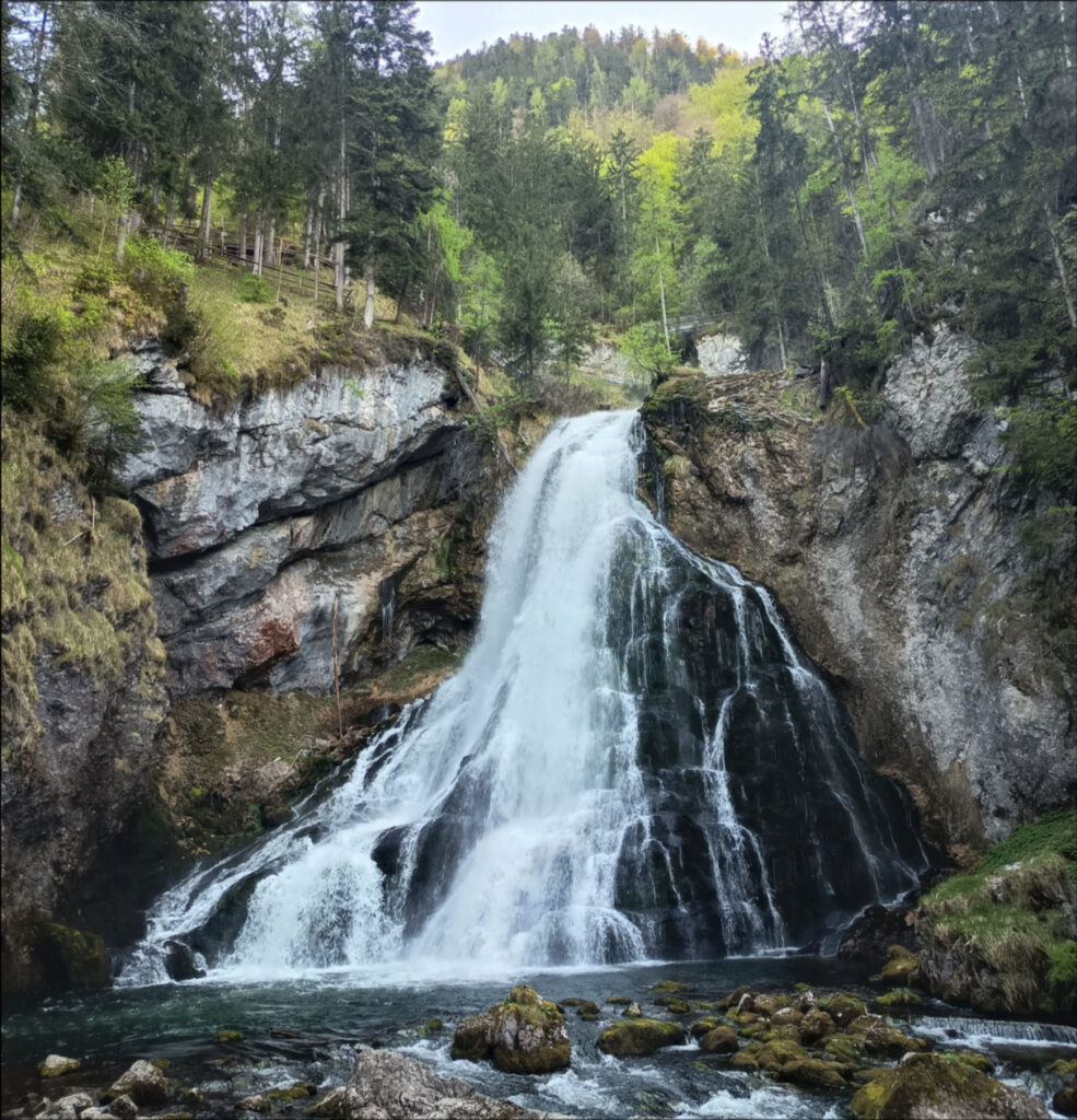 alla conquista del baltico: cascate di golling