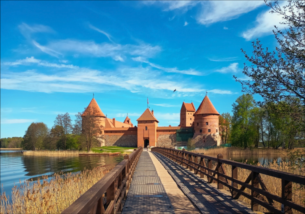 alla conquiesta del baltico: trakai